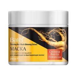 Маска с экстрактом женьшеня для редеющих и...